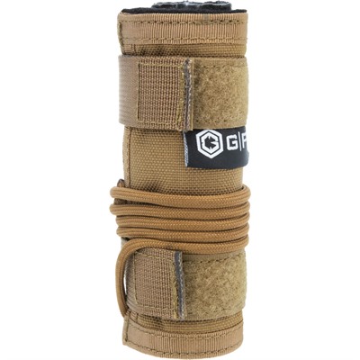 Tactical Suppressor Cover 22lr 5" Tan