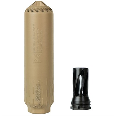 Flow 556 Ti Rifle Suppressor W/Flash Hider FDE