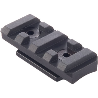 Direct Thread Modular Rail Picatinny Aluminum Black 2"