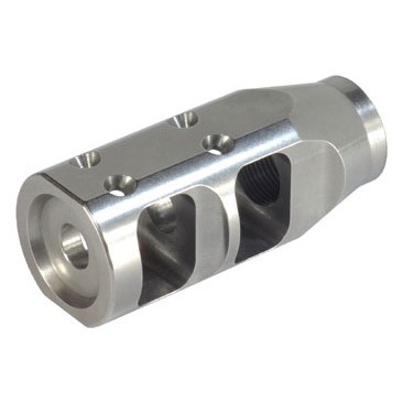Tactical Compensator 1x2.75 .925 22 Cal 1/2-28 Ss Silver