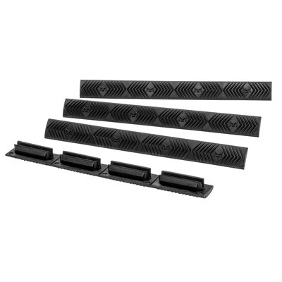 Wedgelock Rail Cover M-LOK Compatible Polymer Black 6.25"