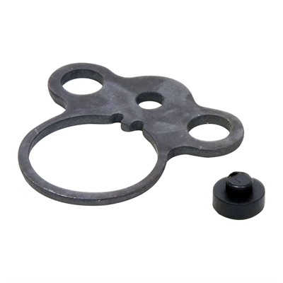 AR-15 Ambidextrous Dual Loop Sling Attachment Plate