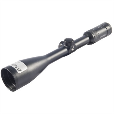 4-12x50mm SFP Plex Reticle Black