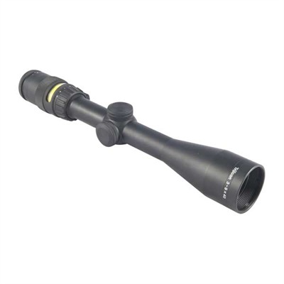 Accupoint 3-9x40mm SFP Illum Amber Mil-Dot Crosshair Black
