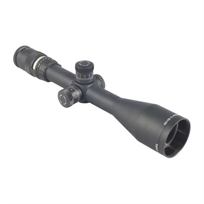 Accupoint 5-20x50mm SFP Illum Green Std Duplex Crosshair BLK