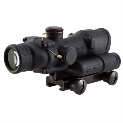 Acog LED 4x32mm Fixed Red Crosshair 223/5.56 Bdc BLK W/Mount