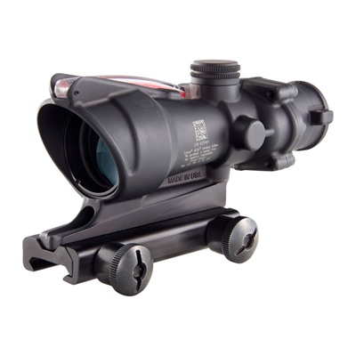 Acog Bac 6.8 SPC 4x32mm Fixed Red Horseshoe/Dot W/Ta51 Black