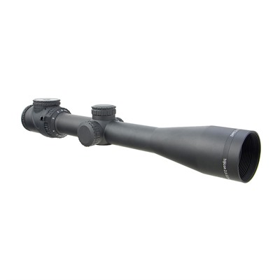 Accupoint 2.5-12.5x42mm SFP Illum Grn MOA-Dot Crosshair BLK