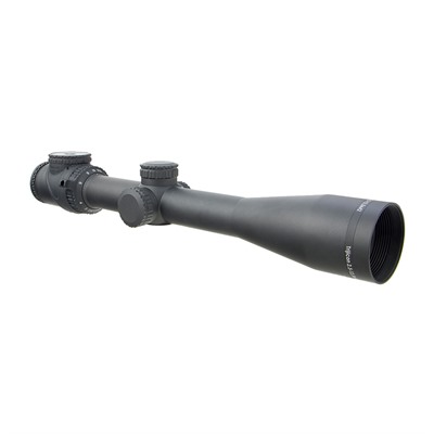 Accupoint 2.5-12.5x42mm SFP Illum Grn Mil-Dot Crosshair BLK