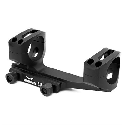 LR-Skel Extended Skeletonized Msr Mounts - 1" Ultra High (1.435") 20 MOA Mount, Black